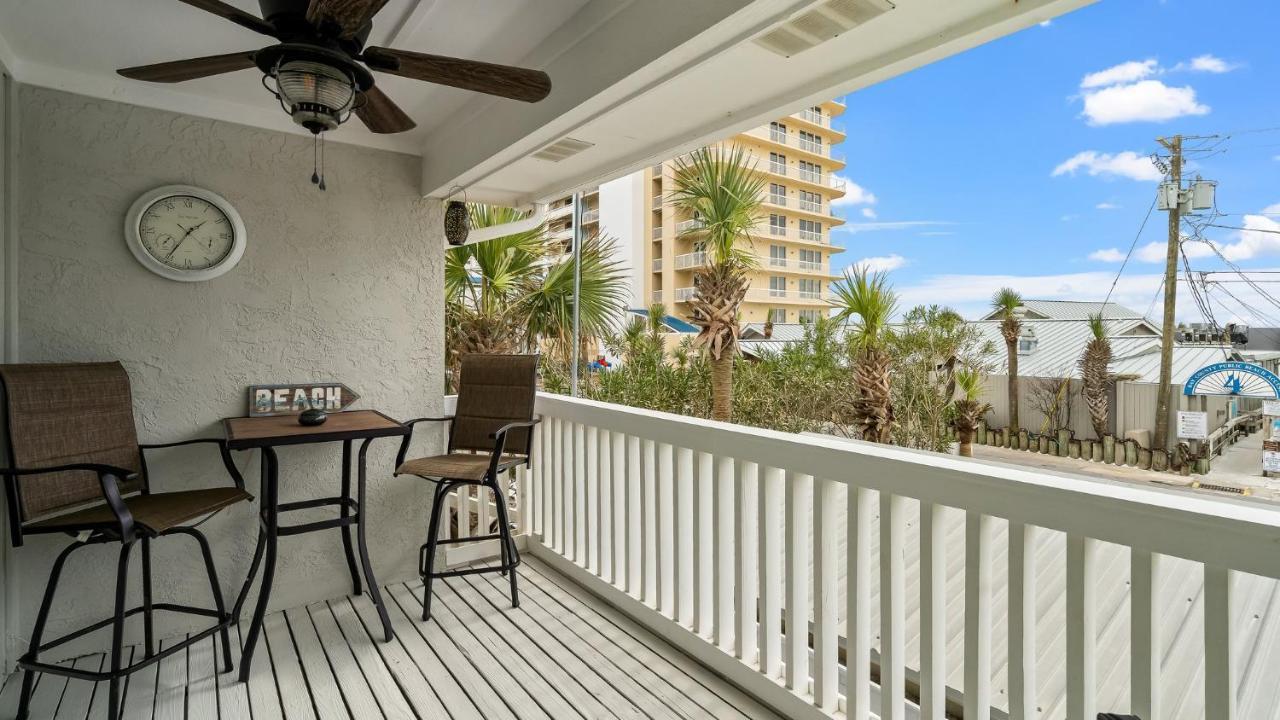 Pet Friendly Townhome With Gulf Views And Hot Tub Right Across From Beach And Schooners Panama City Beach Exteriör bild